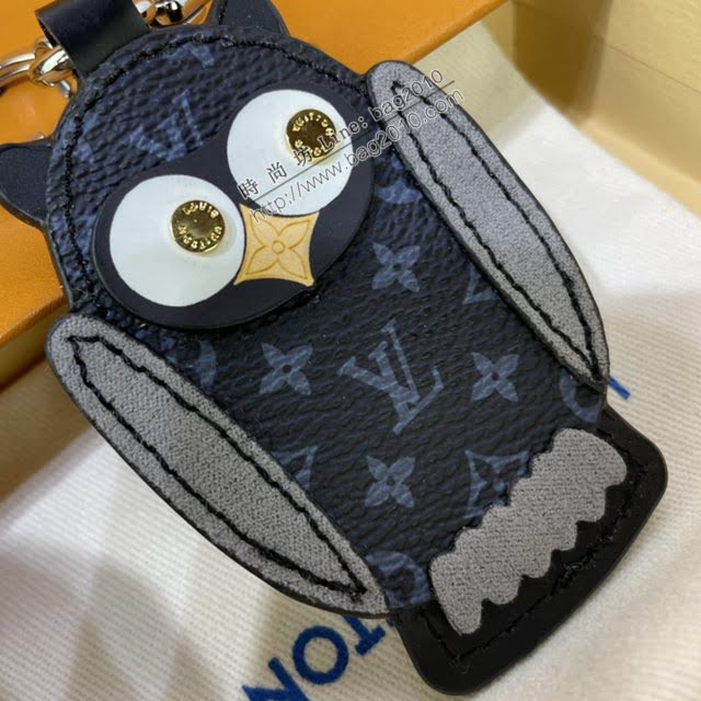 LOUIS VUITTON專櫃新款包包 路易威登Owl包飾 LV貓頭鷹動物鑰匙扣 M69482  ydh4084